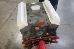243 engine prepped and degreased