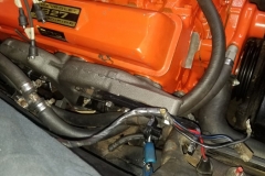 282 manifold and shielding installed