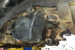341 rear suspension removed