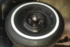 154 front wheel bearings adjusted