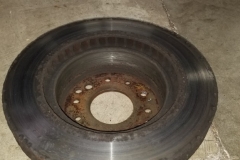 148 damaged rotor park brake contacts