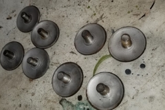 191 cap bolts cleaned