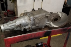 262 transmission and flywheel after cleaning and resurfacing