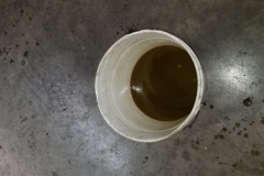 112 coolant drained from radiator should be green