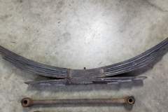 205 rear leaf spring will be replaced