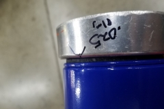 108 oil filter adapter stud is crooked