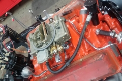 586 carb installed