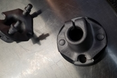 589 steering rag joint disassembled