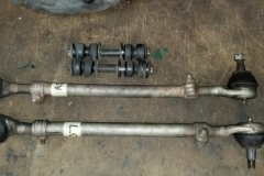 129 tie rods removed and indexed