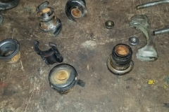 132 old bushings from a arms