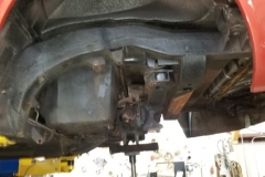 141 full rear suspension removed