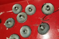 145 a arm cup washers cleaned and lubed