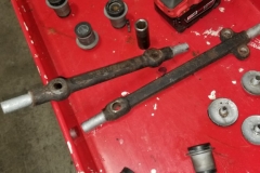 146 a arm shaft bushing contacts cleaned