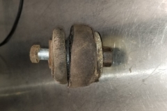 156 old pinion cushion removed