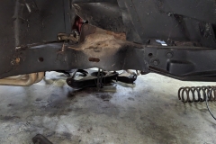 150 front suspension removed