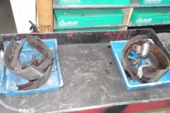 269 front brake hardware removed