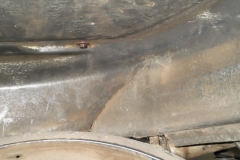 360 cracks in spare tire tub