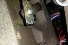 367 end of wiper transmission that was digging into the harness
