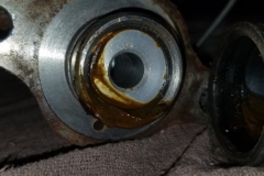 144 condition of master cylinder removed - leaking from bore