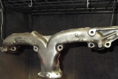 340 RH manifold after blasting