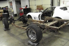 421 bare frame ready for body