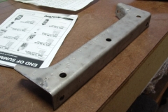 562 bumper brace stripped and blasted