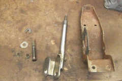 735 shifter assembly disassembled and repaired