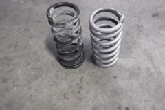 521 coil spring before and after blasting