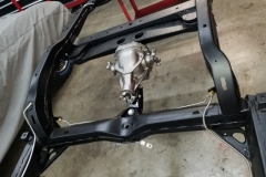 485 rear end assembly installed