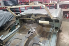 512 interior stripped and ready for painter