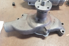 738 water pump after rebuild - in bare steel